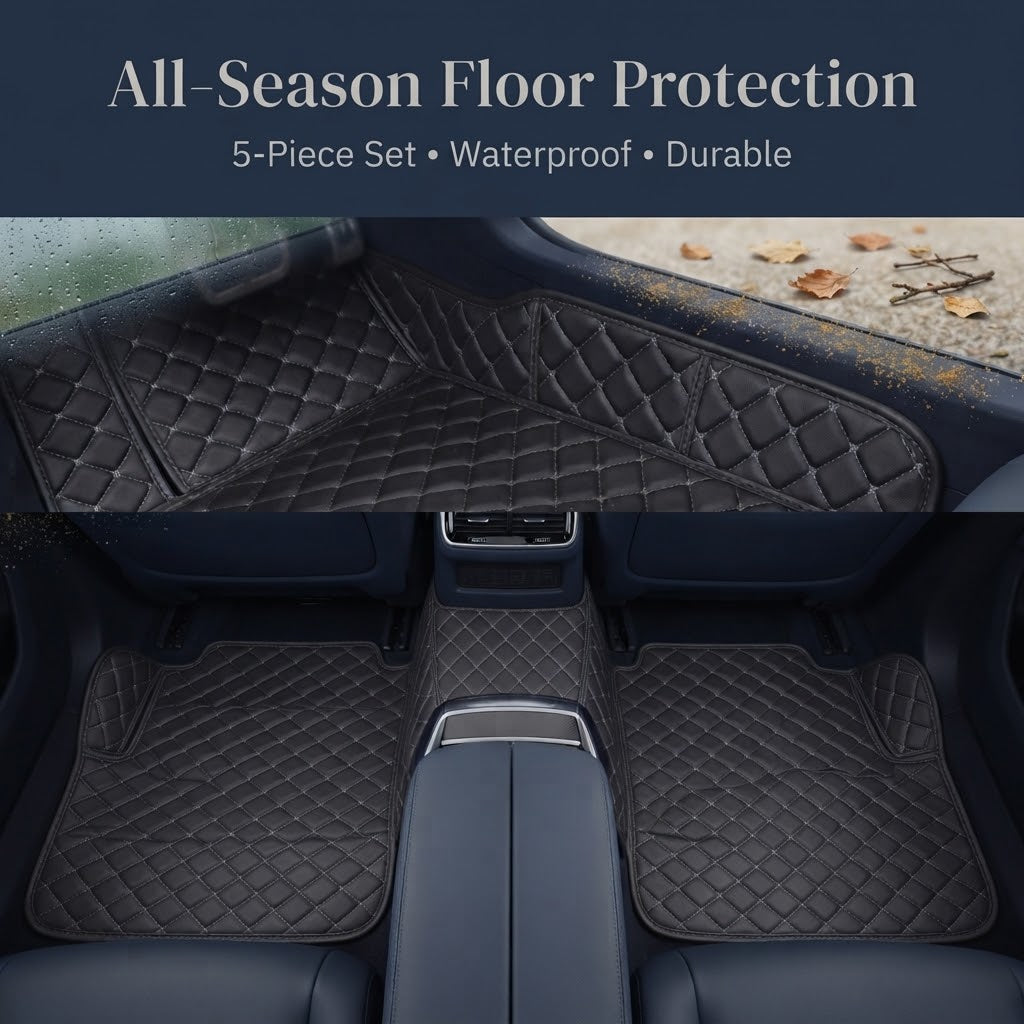 PU Leather Car Floor Mats