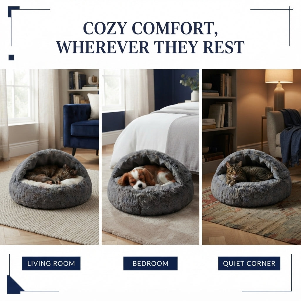Pet Bed – Soft & Cosy Comfort