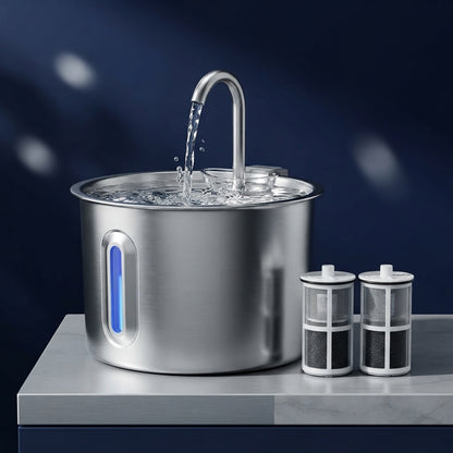 Cat Water Fountain with LED
