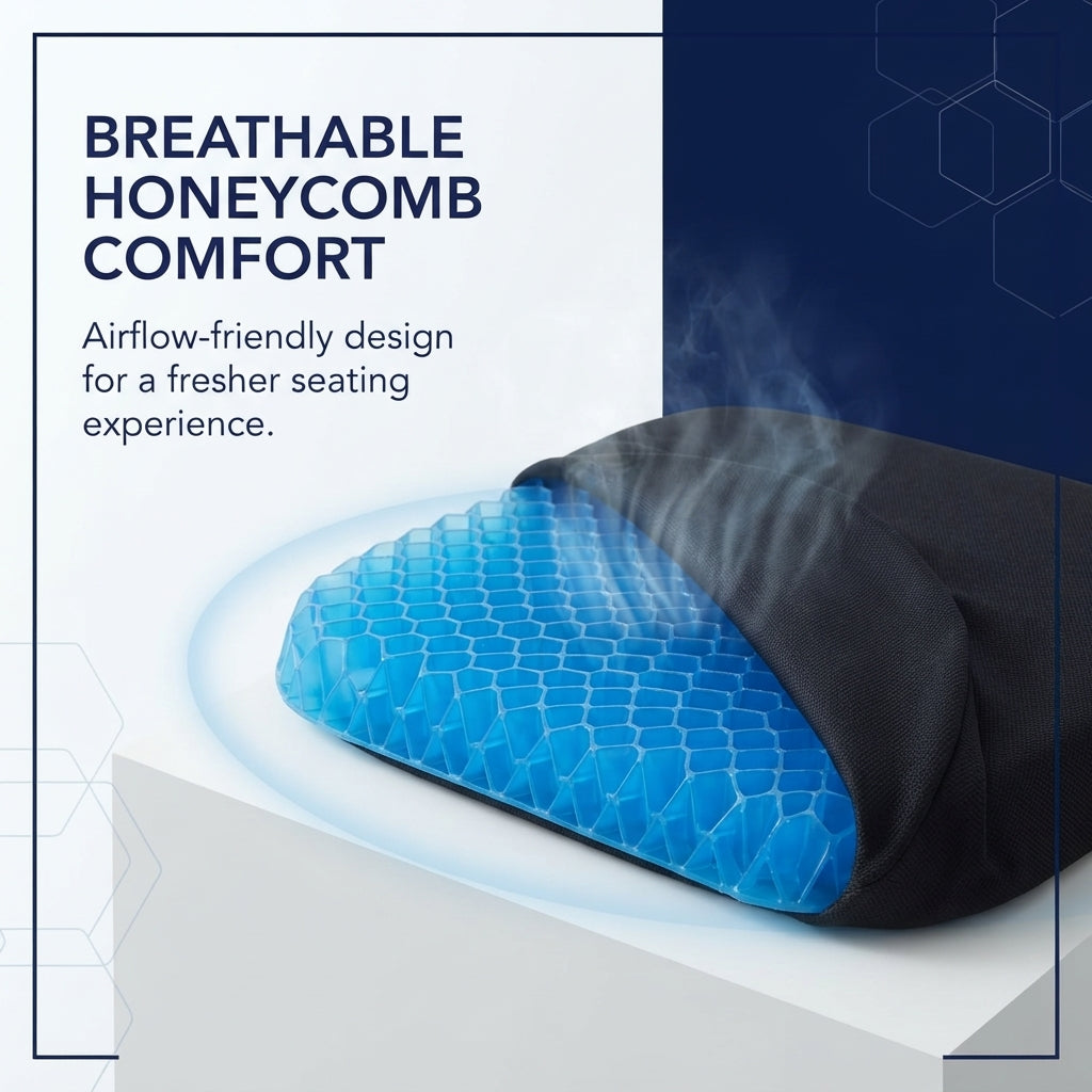 Honeycomb Gel Seat Cushion