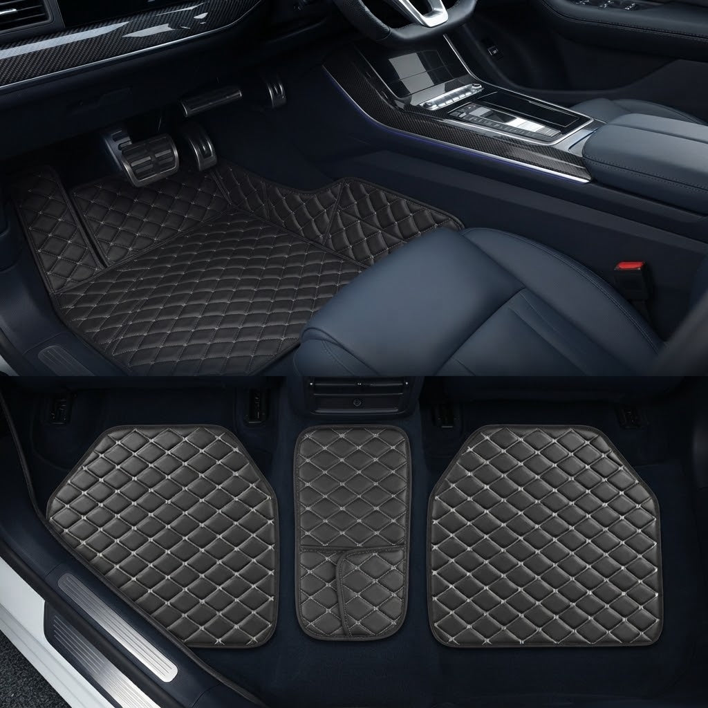 PU Leather Car Floor Mats