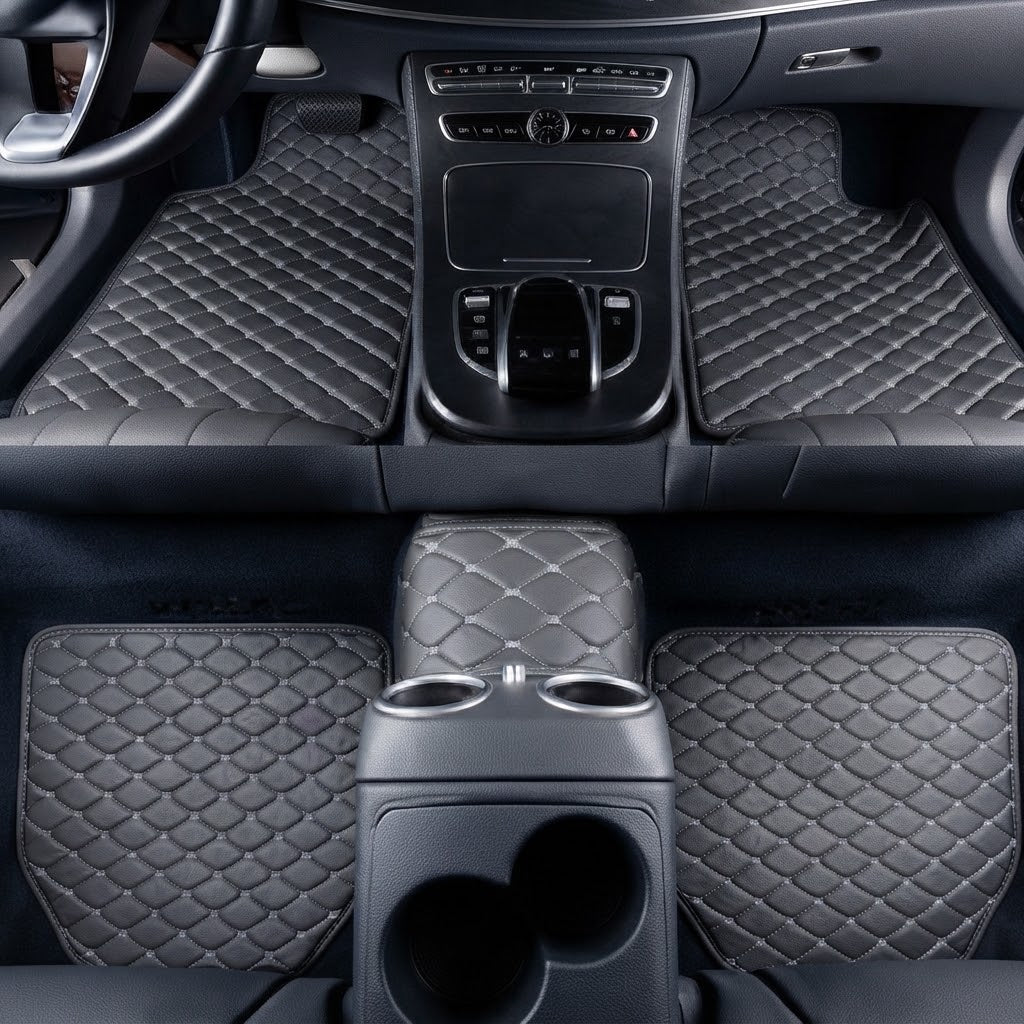 PU Leather Car Floor Mats