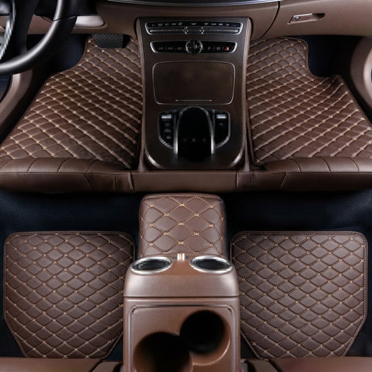 PU Leather Car Floor Mats