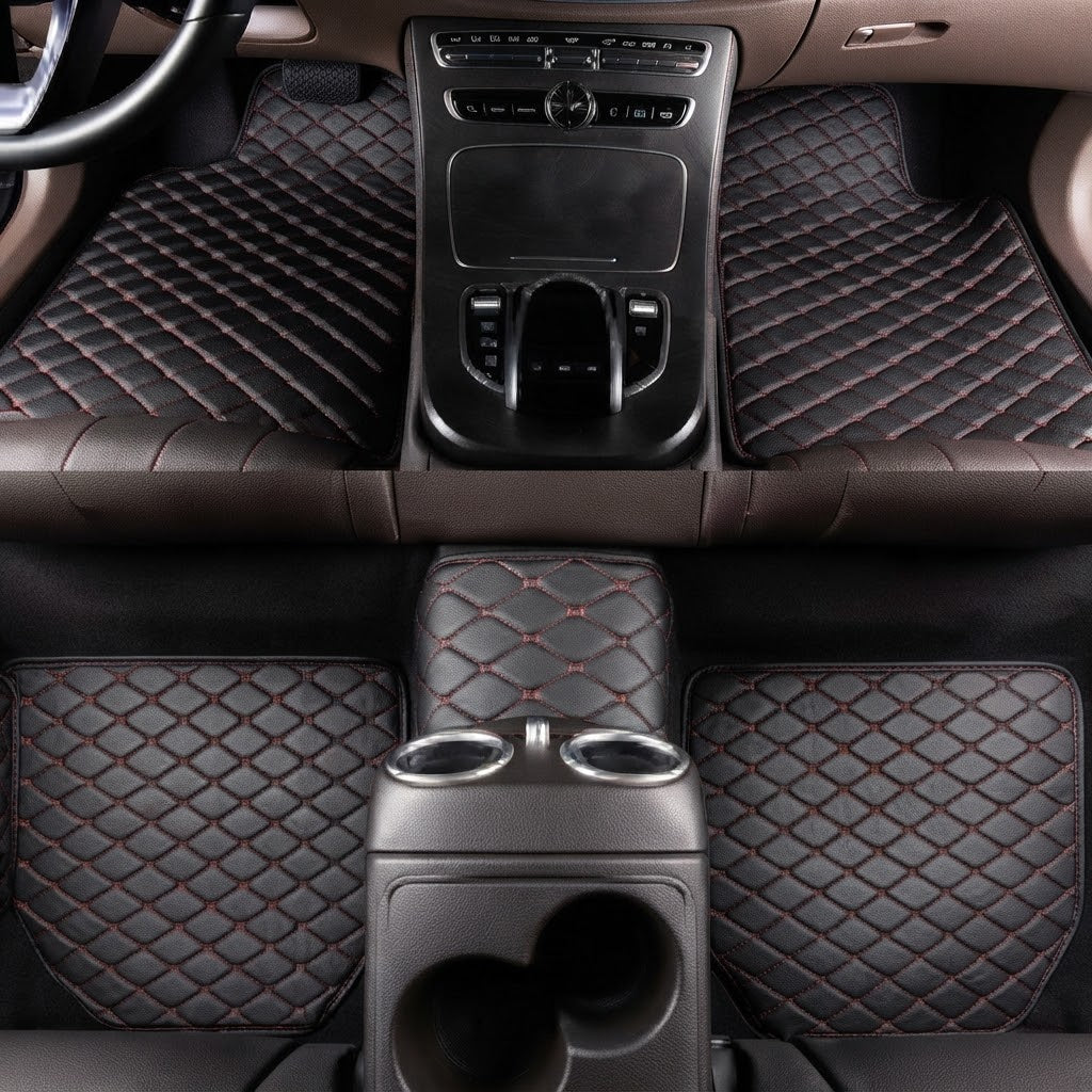 PU Leather Car Floor Mats